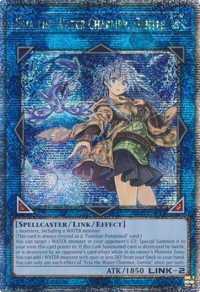 Eria the Water Charmer, Gentle (Quarter Century Secret Rare) (RA03-EN047) (RA03)