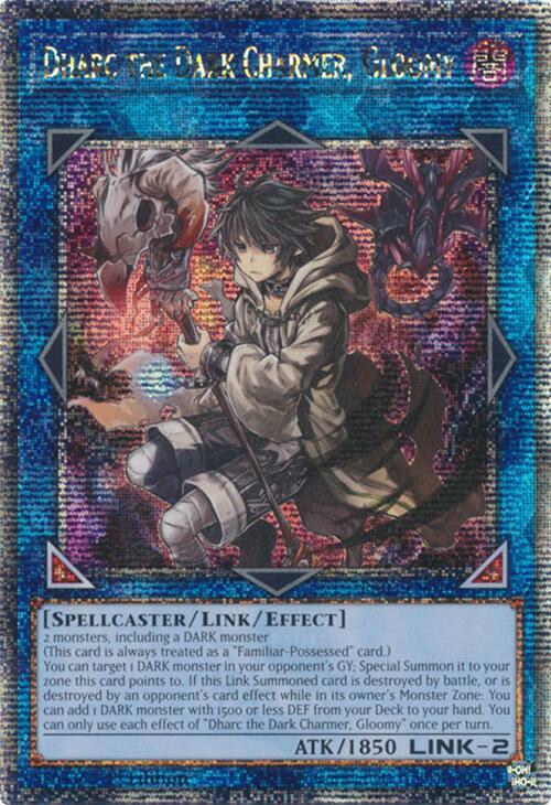 Dharc the Dark Charmer, Gloomy (Quarter Century Secret Rare) (RA03-EN048) (RA03)