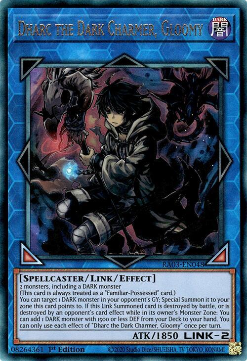 Dharc the Dark Charmer, Gloomy (PUR) (RA03-EN048) (RA03)