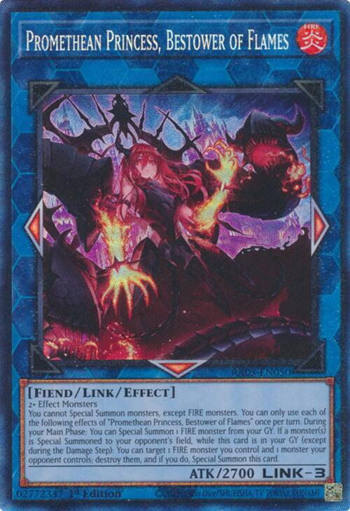Promethean Princess, Bestower of Flames (PCR) (RA03-EN050) (RA03)