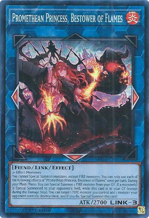Promethean Princess, Bestower of Flames (RA03-EN050) (RA03)