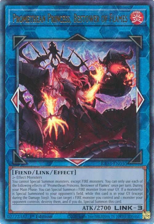 Promethean Princess, Bestower of Flames (PUR) (RA03-EN050) (RA03)