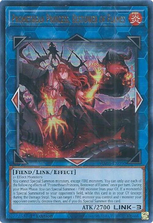 Promethean Princess, Bestower of Flames (UR) (RA03-EN050) (RA03)