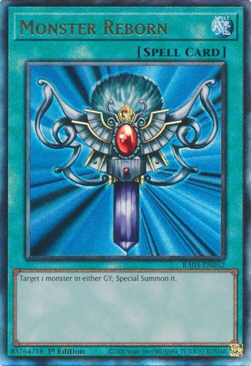 Monster Reborn (PUR) (RA03-EN052) (RA03)