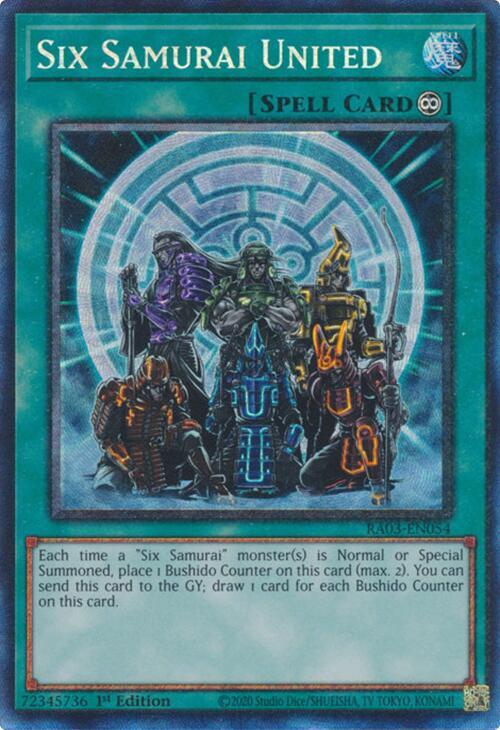 Six Samurai United (PCR) (RA03-EN054) (RA03)