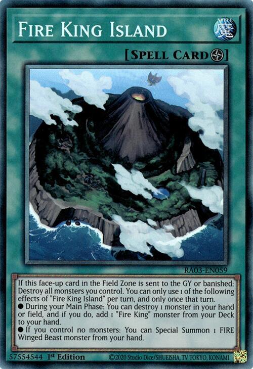 Fire King Island (PCR) (RA03-EN059) (RA03)