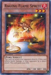 Raging Flame Sprite (BP01-EN136) (BP01)
