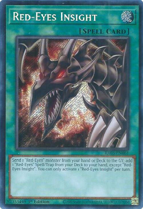 Red-Eyes Insight (Secret Rare) (RA03-EN061) (RA03)