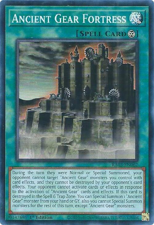 Ancient Gear Fortress (RA03-EN062) (RA03)