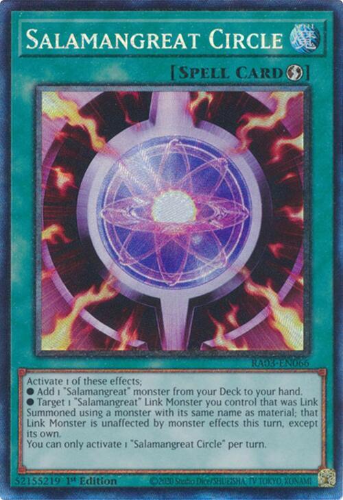Salamangreat Circle (PCR) (RA03-EN066) (RA03)