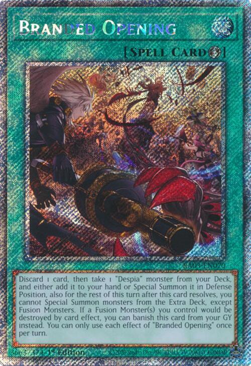 Branded Opening (Platinum Secret Rare) (RA03-EN070) (RA03)