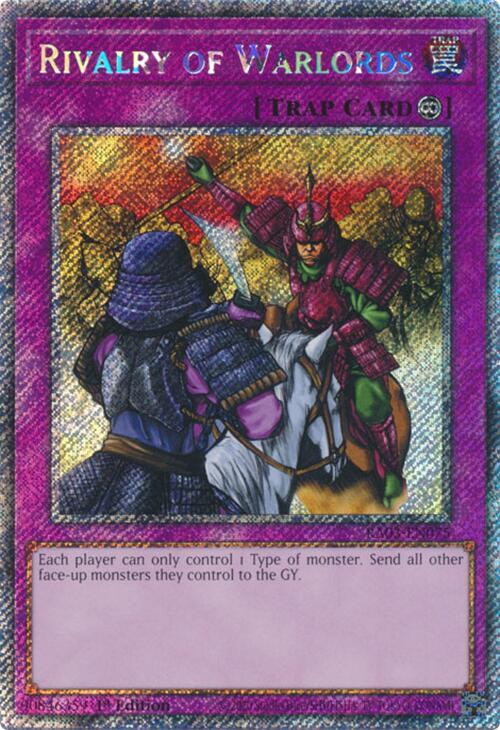 Rivalry of Warlords (Platinum Secret Rare) (RA03-EN075) (RA03)