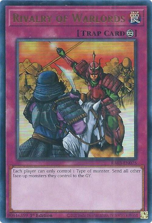 Rivalry of Warlords (UR) (RA03-EN075) (RA03)