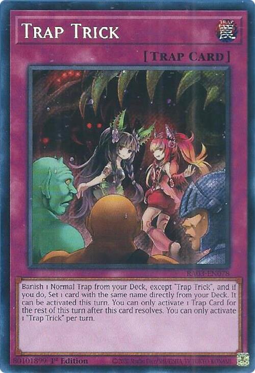 Trap Trick (Secret Rare) (RA03-EN078) (RA03)