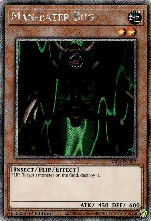 Man-Eater Bug (Platinum Secret Rare) (RA03-EN082) (RA03)