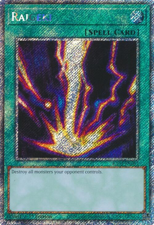 Raigeki (Platinum Secret Rare) (RA03-EN083) (RA03)