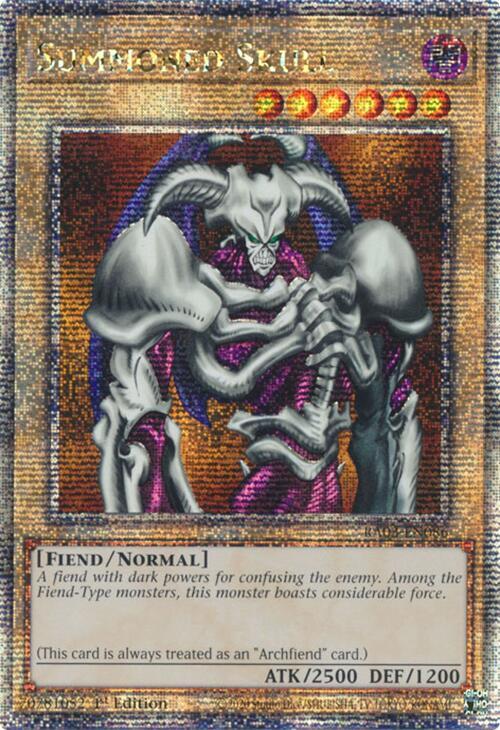 Summoned Skull (Quarter Century Secret Rare) (RA03-EN086) (RA03)