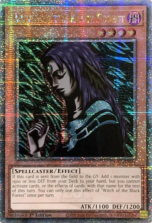 Witch of the Black Forest (Quarter Century Secret Rare) (RA03-EN091) (RA03)