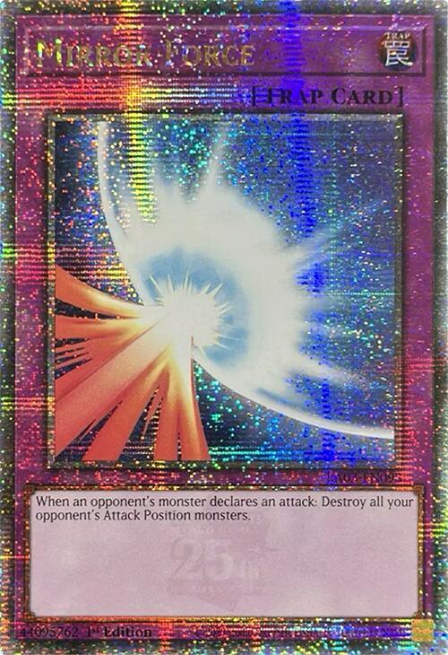 Mirror Force (Quarter Century Secret Rare) (RA03-EN093) (RA03)