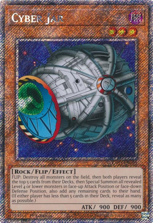 Cyber Jar (Platinum Secret Rare) (RA03-EN095) (RA03)