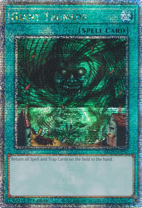 Giant Trunade (Quarter Century Secret Rare) (RA03-EN097) (RA03)