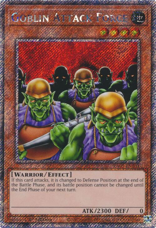 Goblin Attack Force (Platinum Secret Rare) (RA03-EN101) (RA03)