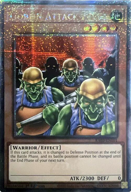 Goblin Attack Force (Quarter Century Secret Rare) (RA03-EN101) (RA03)