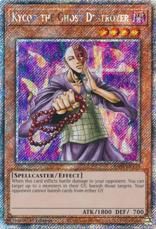Kycoo the Ghost Destroyer (Platinum Secret Rare) (RA03-EN110) (RA03)