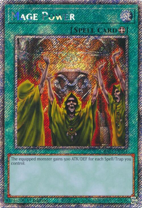 Mage Power (Platinum Secret Rare) (RA03-EN113) (RA03)