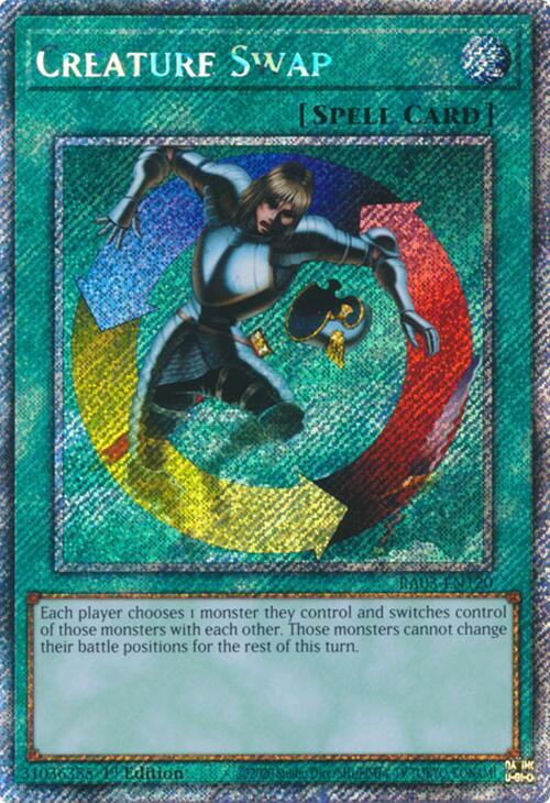Creature Swap (Platinum Secret Rare) (RA03-EN120) (RA03)