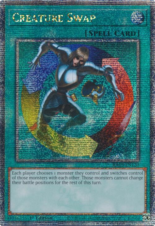 Creature Swap (Quarter Century Secret Rare) (RA03-EN120) (RA03)