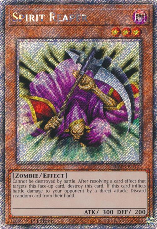 Spirit Reaper (Platinum Secret Rare) (RA03-EN122) (RA03)