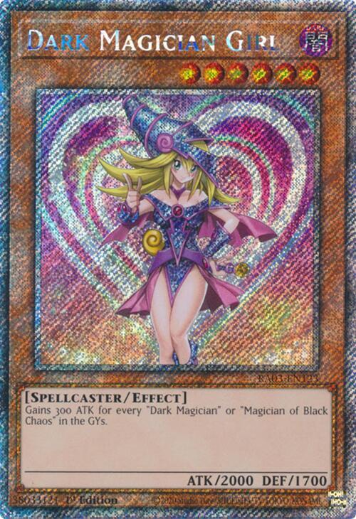 Dark Magician Girl (Platinum Secret Rare) (A) (RA03-EN123) (RA03)