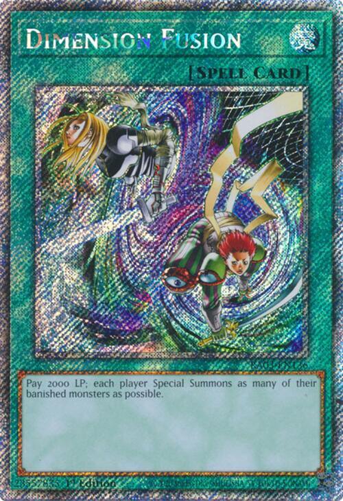 Dimension Fusion (Platinum Secret Rare) (RA03-EN136) (RA03)