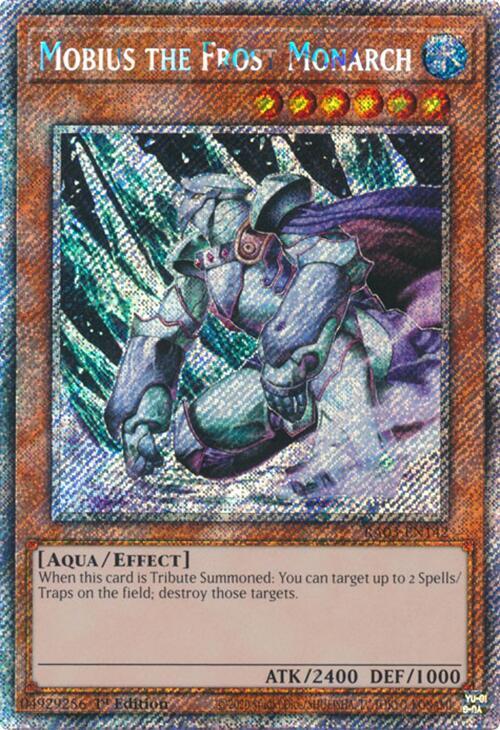 Mobius the Frost Monarch (Platinum Secret Rare) (RA03-EN142) (RA03)