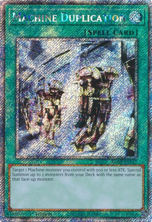 Machine Duplication (Platinum Secret Rare) (RA03-EN145) (RA03)