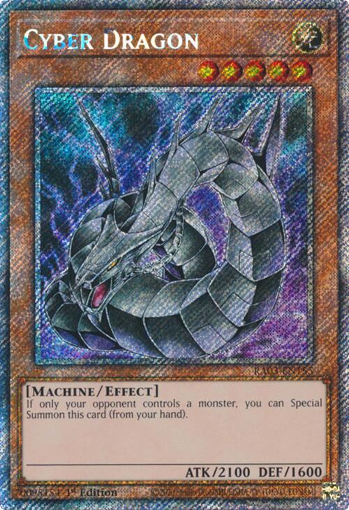 Cyber Dragon (Platinum Secret Rare) (RA03-EN155) (RA03)