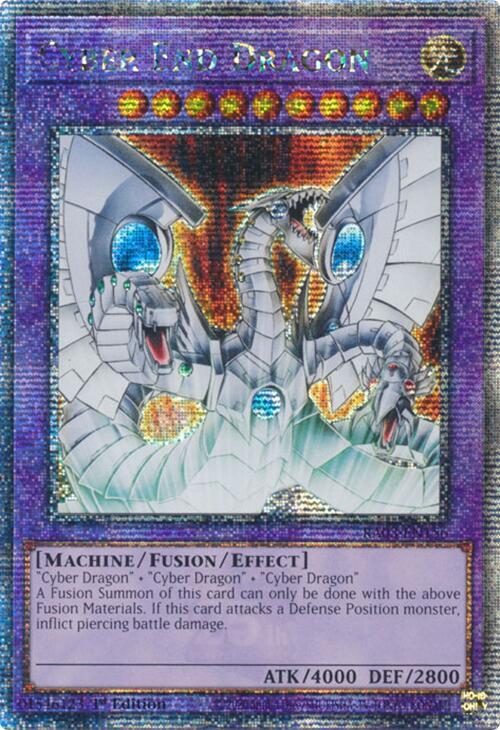 Cyber End Dragon (Quarter Century Secret Rare) (RA03-EN156) (RA03)