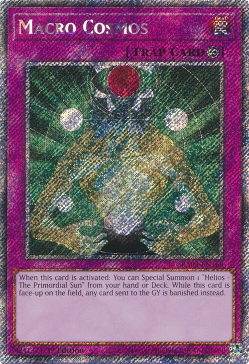 Macro Cosmos (Platinum Secret Rare) (RA03-EN164) (RA03)
