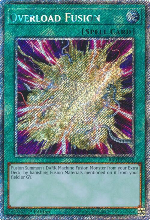 Overload Fusion (Platinum Secret Rare) (RA03-EN169) (RA03)