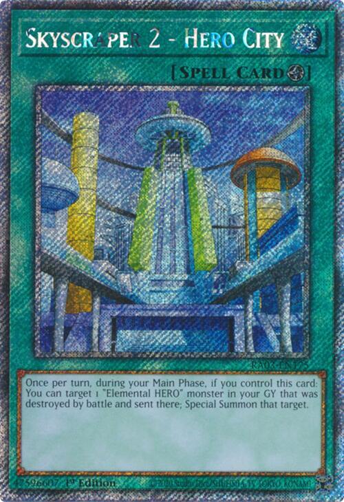 Skyscraper 2 - Hero City (Platinum Secret Rare) (RA03-EN175) (RA03)