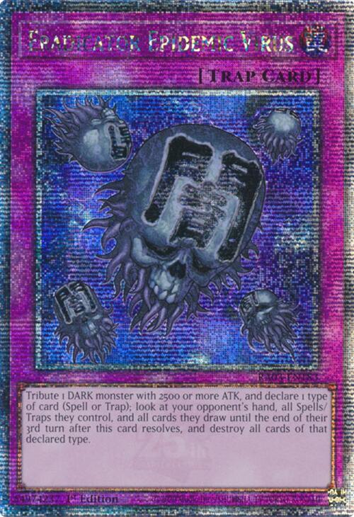 Eradicator Epidemic Virus (Quarter Century Secret Rare) (RA03-EN183) (RA03)