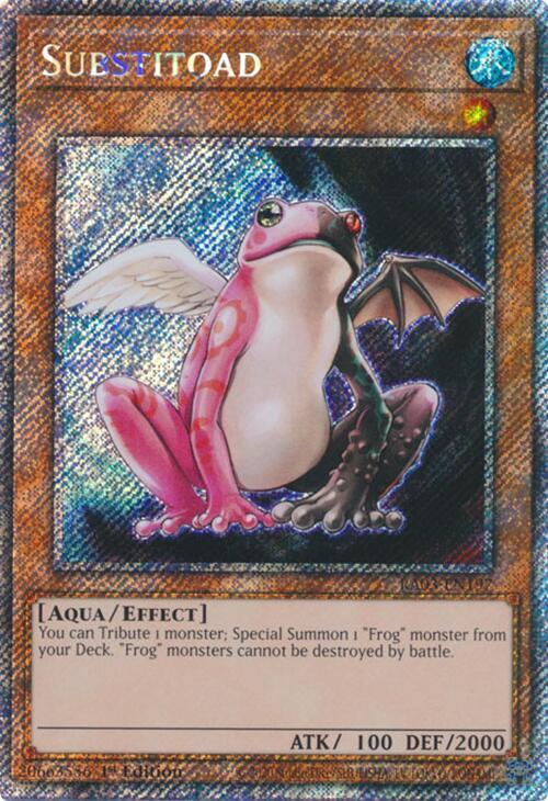 Substitoad (Platinum Secret Rare) (RA03-EN197) (RA03)