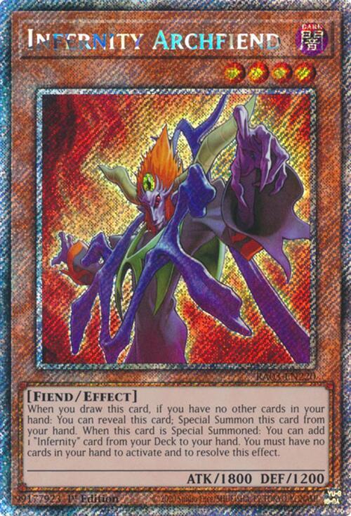 Infernity Archfiend (Platinum Secret Rare) (RA03-EN220) (RA03)