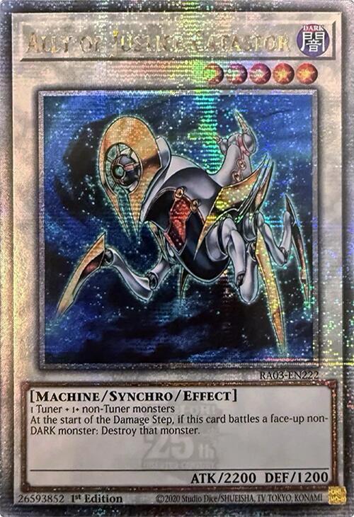Ally of Justice Catastor (Quarter Century Secret Rare) (RA03-EN222) (RA03)