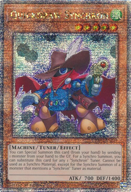 Quickdraw Synchron (Quarter Century Secret Rare) (RA03-EN228) (RA03)