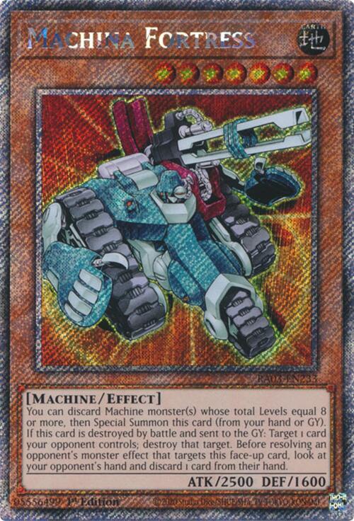 Machina Fortress (Platinum Secret Rare) (RA03-EN233) (RA03)