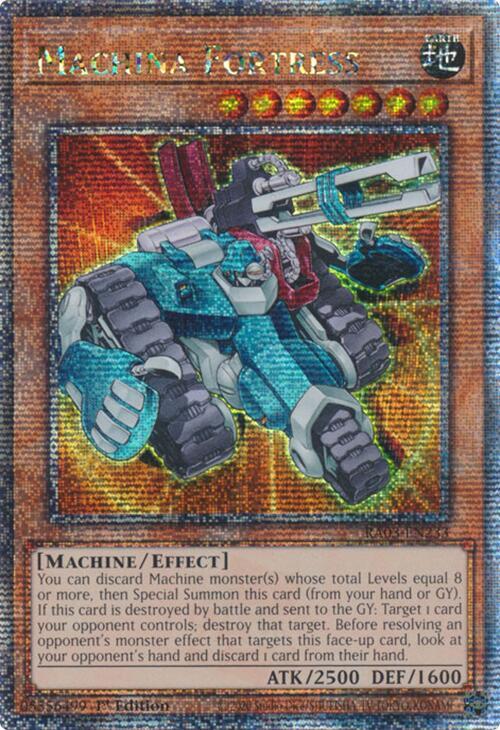 Machina Fortress (Quarter Century Secret Rare) (RA03-EN233) (RA03)