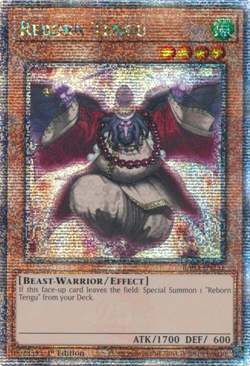 Reborn Tengu (Quarter Century Secret Rare) (RA03-EN251) (RA03)