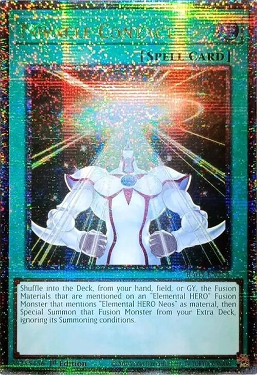 Miracle Contact (Quarter Century Secret Rare) (RA03-EN253) (RA03)